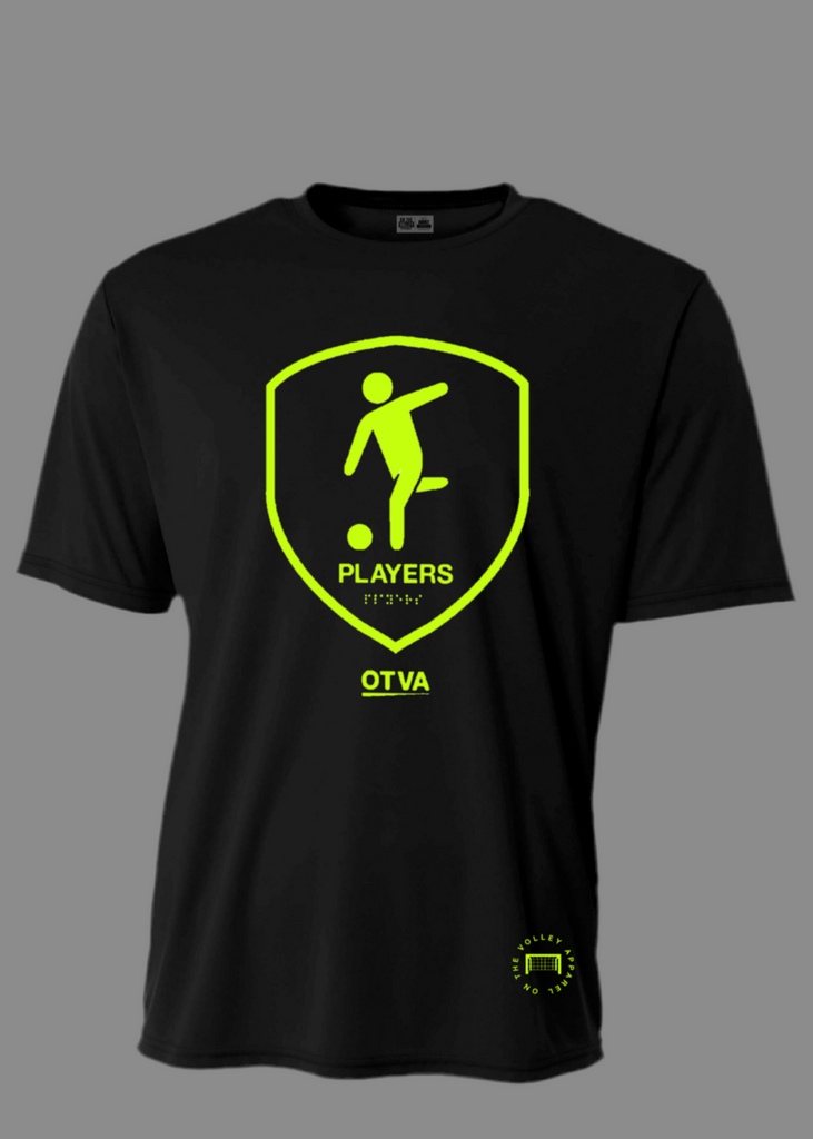 Players Only Jersey- Black Neon
