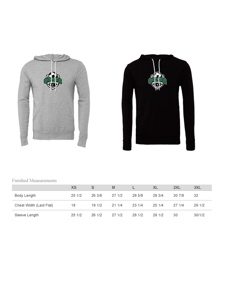 KAISER HIGH SCHOOL SOCCER- UNISEX FLEECE HOODIE