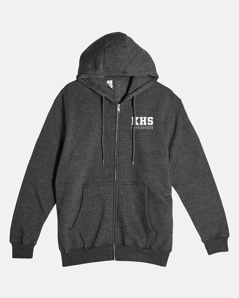 Kaiser Boys Soccer - Full Zip Hoodie