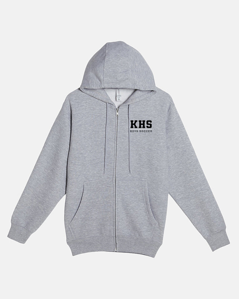 Kaiser Boys Soccer - Full Zip Hoodie