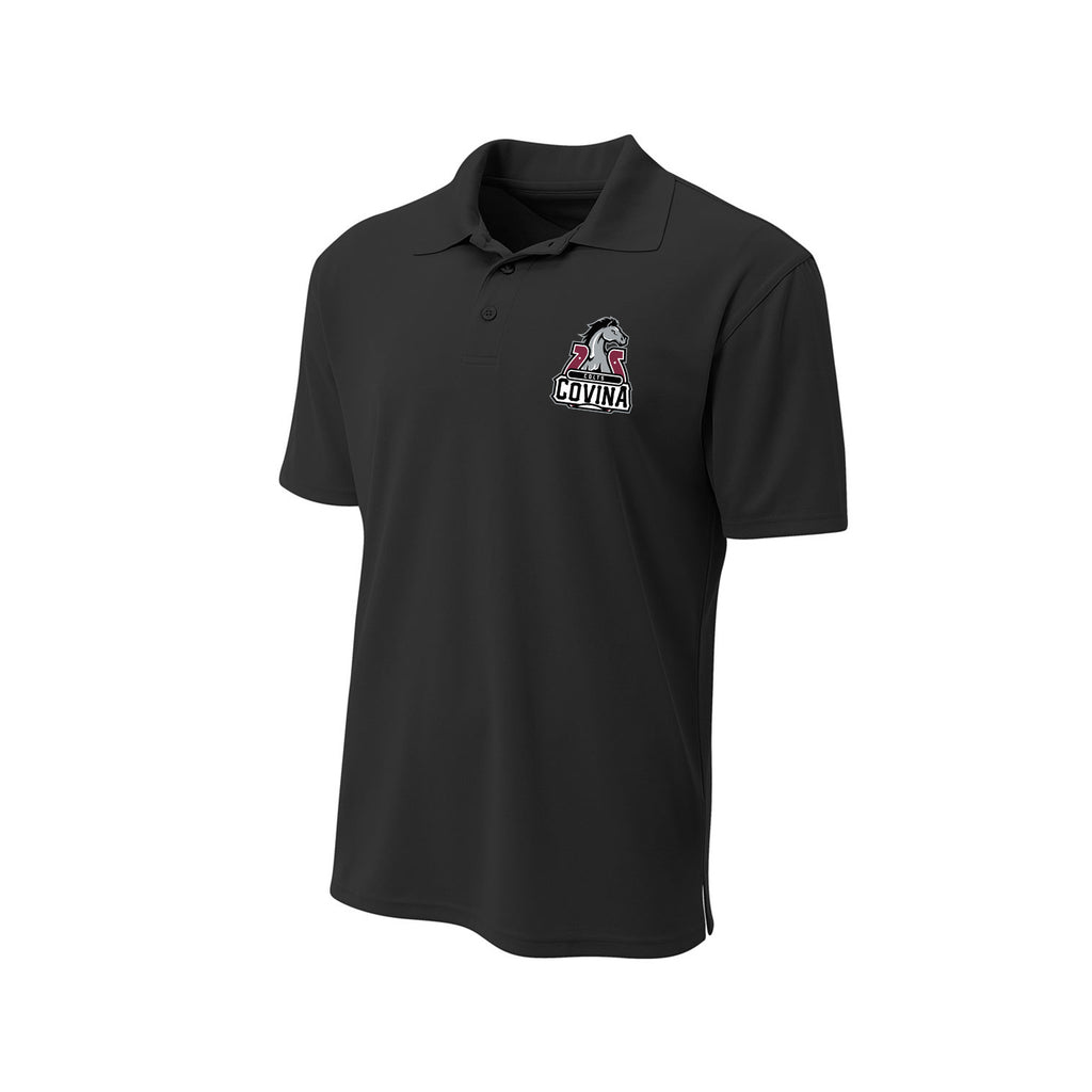 Covina High School Men's Polo (Black)