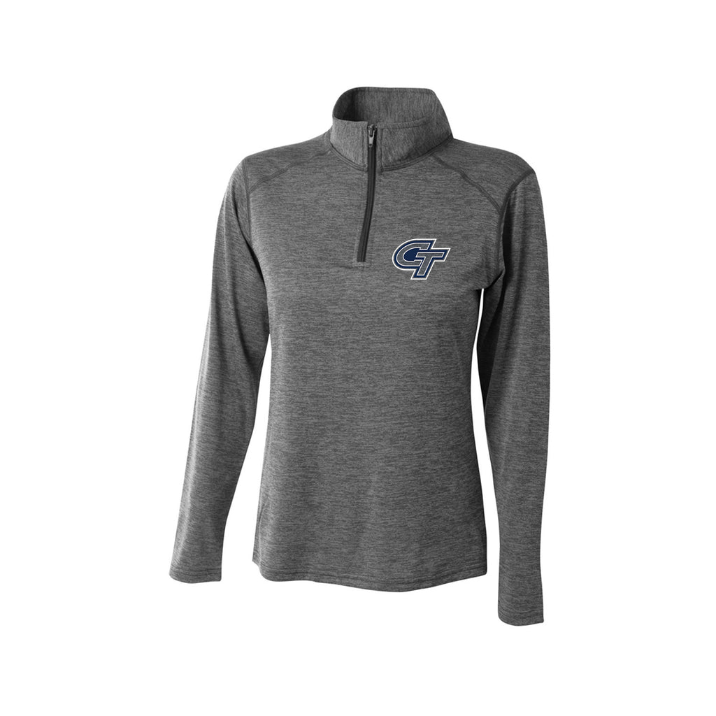 Colony Titans Women’s Quarter Zip Sweater (Embroidered)
