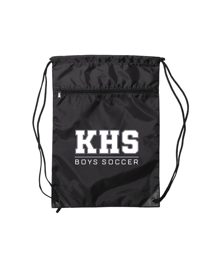 Kaiser Boys Soccer - Drawstring Bag w/ Zipper
