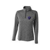 Women's Panther Quarter Zip Long Sleeve (Embroidered)