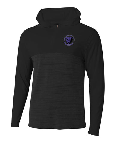 Men's Panther Quarter Zip Long Sleeve (Embroidered)