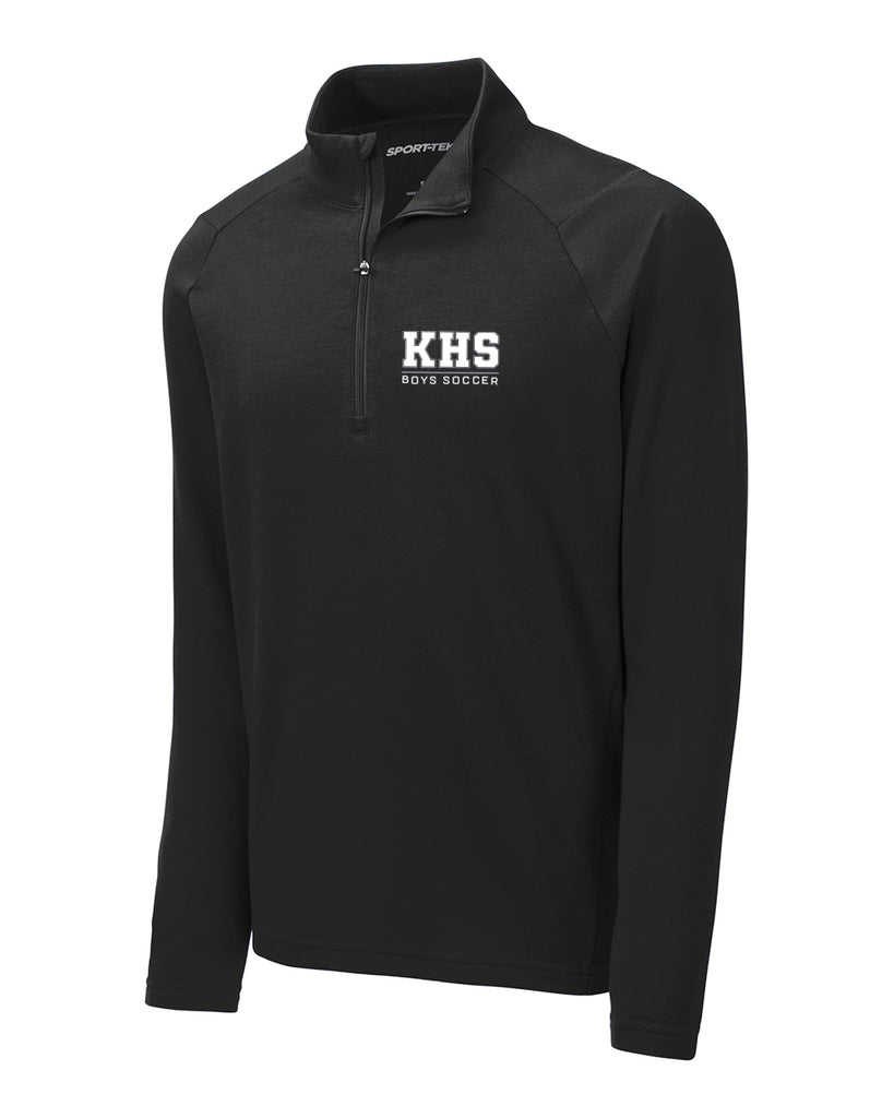 Kaiser Boys Soccer - Embroidered Men's Quarter Zip Sweater