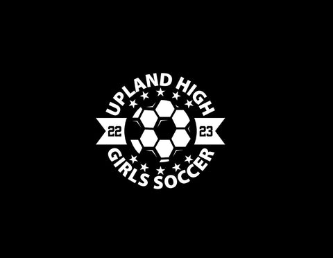 Upland High Girls Soccer - Embroidered Skullcap Beanie