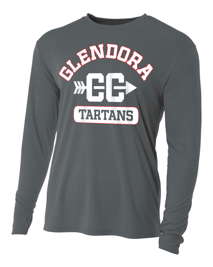 Glendora Cross Country - Grey Long Sleeve T-Shirt